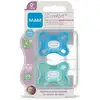 Image de Sucettes Silicone Comfort Bleu 0M+ MAM BABY