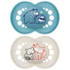 Image de Sucettes-MAM Sucette Original 6+ Mois - Silicone X2 (Modèle : Ours et Renard)