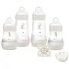 Image de Coffret naissance - mam - 4 biberons + 1 sucette + 1 boîte doseuse - sable MAM9001616836657