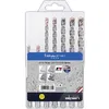 Image de Outil de perçage - ALPEN - Jeu de forets pour béton - Acier - 5 mm 6 mm 7 mm 8 mm 9 mm 10 mm