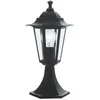 Image de Borne dextérieur Laterna - EGLO - Métal & Verre - Noir - H385cm