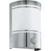 Image de Applique Murale Extérieure Eglo Adri-p 10w Blanc Verre