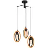 Image de Lustre en m tal et bois 130 cm 61.5 cm LOMOCO BASILDON