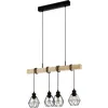 Image de Suspension luminaire - EGLO - Townshend 5 - 4 lampes - E27 - Vintage industriel
