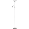 Image de Lampadaire droit + liseuse halogène