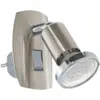 Image de Lampe prise électrique mini h10 cm - nickel
