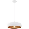 Image de Lampe Suspendue Mogano 1 Blanc/cuivre 94606 Eglo