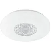 Image de Eglo CAPASSO-C Chrome Blanc Surface Blanc Rond Plastique Acier II