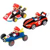 Image de Pack De 3 Voitures A Rétofriction - Pull & Speed - Mario Kart  - Mario - Échelle 1:43 - Des 3 Ans