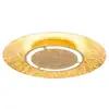 Image de Plafonnier semi-encastré led intégré 50 cm couleurs dorées led 3000 k