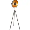 Image de Lampadaire trépied couleur rouille 1x e27