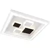 Image de Plafonnier semi-encastré à led intégré, led blanche, intensité variable 3 000-6 000 k, télécommande