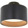Image de Globo jenny spot encastrable en saillie led noir mat 3000k