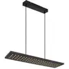 Image de Globo dolores plafonnier suspendu 80x20cm noir mat led 3000k