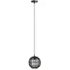 Image de Globo hermi ii suspension sphérique hermi ii 20 cm, noir mat, 1 ampoule e27