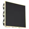 Image de Applique murale led intégrée 22 cm noir mat led 3000 k