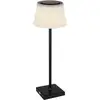 Image de Lampe de chevet led noir mat ip44 à intensité variable 3 000-5 000 k, variateur tactile