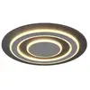 Image de Plafonnier semi-encastré à led intégré 48 cm anthracite brossé led 3000 k