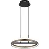 Image de Plafonnier suspendu noir mat led 3000-6000k