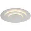Image de Plafonnier semi-encastré à led intégré de 49 cm, couleur argent, 3 000 k