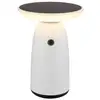 Image de Globo solarleuchte lampe d'extérieur portable blanche mate ip54 led à intensité variable 3 000 k avec variateur tactile