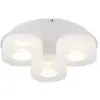 Image de Globo belinda plafonnier led 4000k blanc mat avec abat-jour intégré