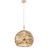 Image de Kolarz luna plafonnier suspension dôme en verre or 24 carats