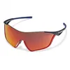 Image de Flow sports sunglasses polarized blue/red - color:Dark bluered