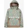 Image de Veste à capuche Burton Frostner 2L Anorak beige vert femme - XS