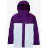 Image de Veste à capuche Burton Covert 2.0 2L violet blanc - S