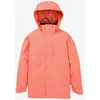 Image de Veste à capuche Burton Jet Ridge 2L rose orangé pour femme - XS