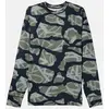 Image de T-shirt thermique Burton à manches longues gris verdâtre - S
