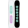 Image de Planche de snowboard Burton Custom Camber blanc vert rose - 156