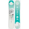 Image de Planche de snowboard Burton Feelgood Camber blanc vert turquoise femme - 146