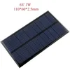 Image de 6V 1W Panneau Solaire Mini Système dalimentation Bricolage Pour Cellules Solaires Batterie Charge De Tél