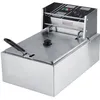 Image de Friteuse Électrique Professionnelle - Barbecue - 6L - Acier Inox - 2500W