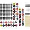Image de Jeu de fléchettes de sécurité Cuque - 14G - 12pcs Arbre de Fléchettes + 42pcs Vols + 100pcs Pointes