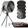 Image de Hotte de cuisine portable - EINNENFFER - Mini hotte - 5 filtres - 9W - Gris foncé