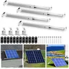 Image de Eulenke Kit de support de panneau solaire en alliage daluminium résistant à la Corrosion pour toit 2 ensembles KIT SOLAIRE