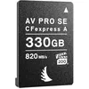 Image de Carte mémoire flash CFexpress - Angelbird - AV PRO A SE - 330 Go - Vitesse de lecture 820 Mo/s - Noir/Argent