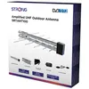 Image de Antenne TV extérieure - STRONG - SRTANT100 - Amplifiée 18dB - Filtre 4G/5G - Compacte