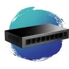 Image de STRONG - Switch Ethernet - 8 ports Gigabit : 10/100/1000 Mbps - Extension Réseau Bureau & Domicile - Facile à Installer - Métal Noir