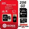Image de Carte Mémoire Micro-sd - ISONIX - 256 Go - Micro SDHC/SDXC - Class 10 - Adaptateur inclus
