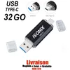 Image de Clé USB - NO NAME - 32 Go - USB Type-C - USB 3.0 - Noir