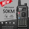 Image de Xingfu-81f6f4 2021 UV-S9 Plus Puissant Talkie-walkie Radio Émetteur-Récepteur 10W 50 KM Longue Portée Portable Pour black Euro -X