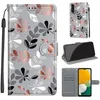 Image de Housse Étui pour Samsung Galaxy A54 5G Prime PU Cuir et TPU Doux Belle Portefeuille Magnétique Support Dragonne Protecteur -V26