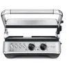 Image de Gril multifonction - SAGE - the BBQ & Press Grill - Plaques réversibles - Ouverture 180° - 2400 W - Inox