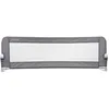 Image de Barrière de lit Dreambaby Nicole - lits encastrés et aux lits plats- Mesurant 150 cm de large et 50 cm de haut - Gris