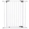 Image de DREAMBABY Barrière de sécurité Extra Haute LIBERTY - Par pression - L 75/81 x H 93 cm - Blanche
