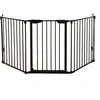 Image de Barriere De Sécurité - Dreambaby - Newport - 3 Panneaux - 85,5-200 X 74 Cm - Bidirectionnel - Noir